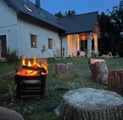 Dom Z Widokiem Na Gory Stolowe I Duzym Ogrodem Βίλα